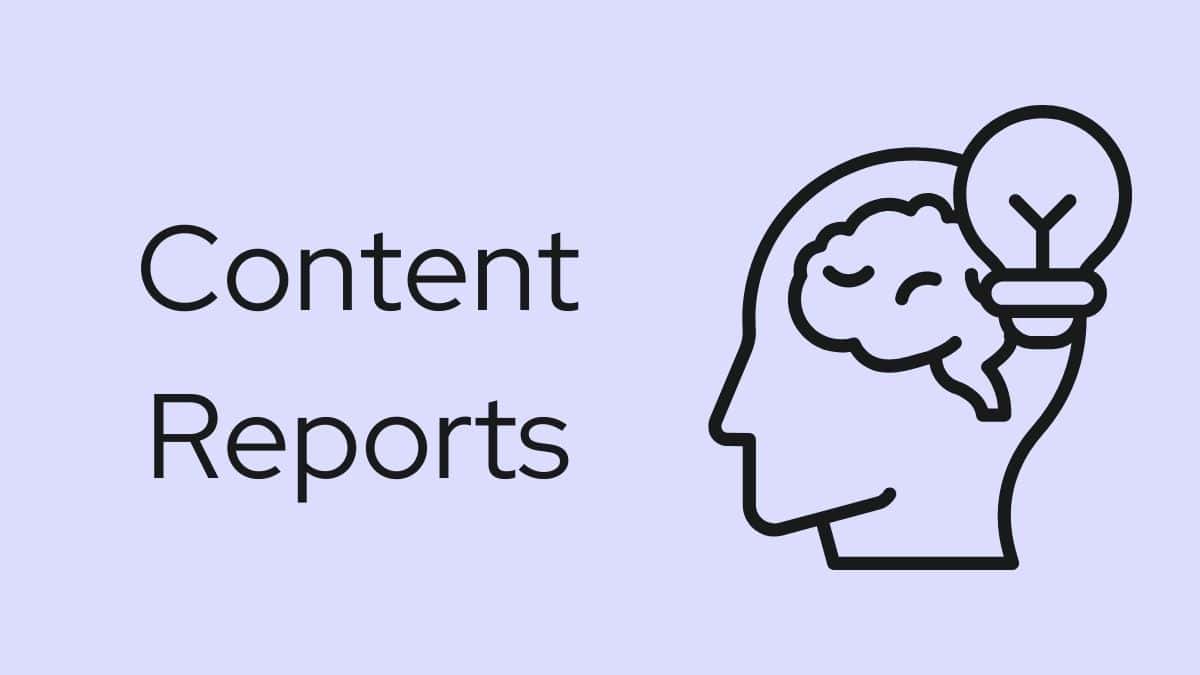 Tidy Posts Content Reports Explained